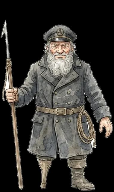 Ilustración de Ahab
