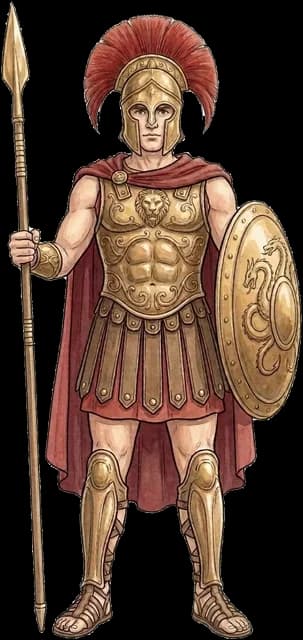 Ilustración de Aquiles