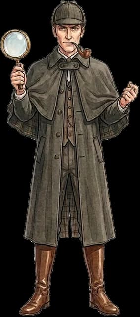 Ilustración de Sherlock Holmes
